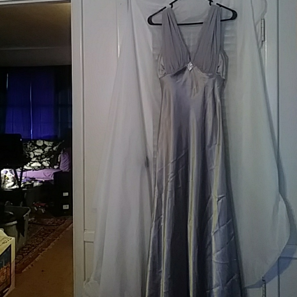 Evening gown (Silver)